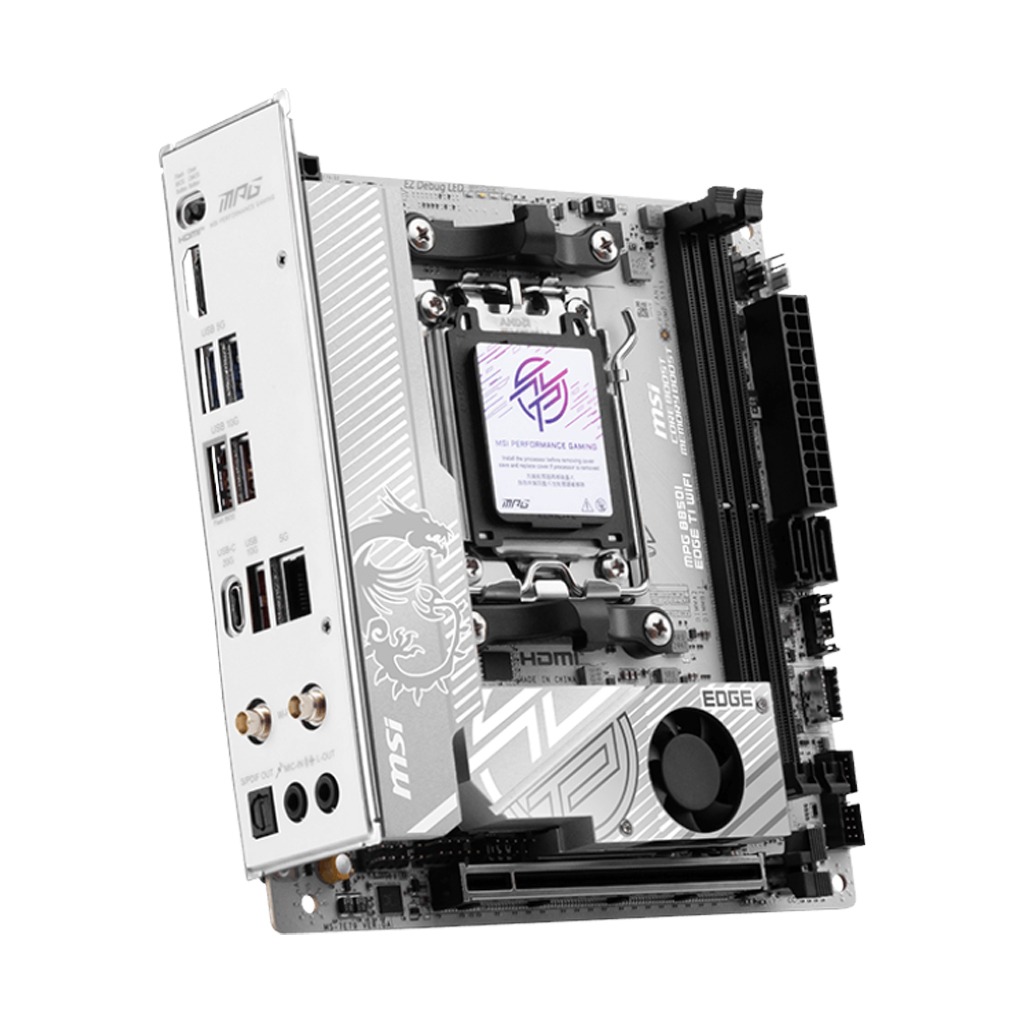 MSI AMD MPG B850I Edge Ti WIFI DDR5 Gaming MotherBoard