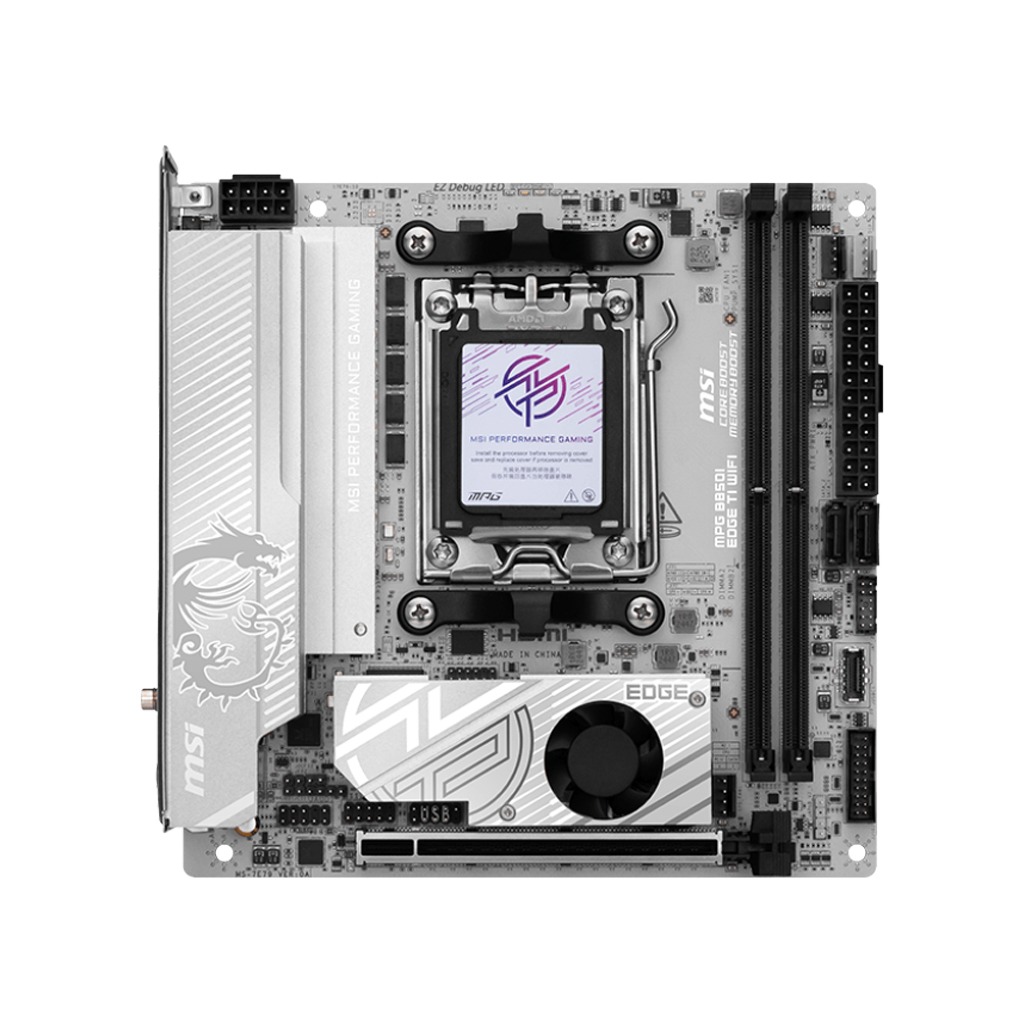 MSI AMD MPG B850I Edge Ti WIFI DDR5 Gaming MotherBoard
