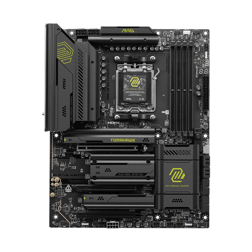 MSI AMD MAG X870E Tomahawk WIFI DDR5 Gaming MotherBoard