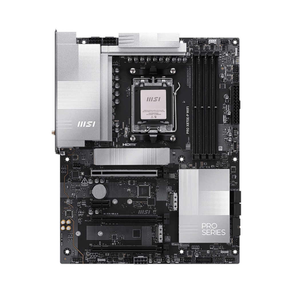 MSI AMD PRO X870E-P WIFI DDR5 Gaming Motherboard