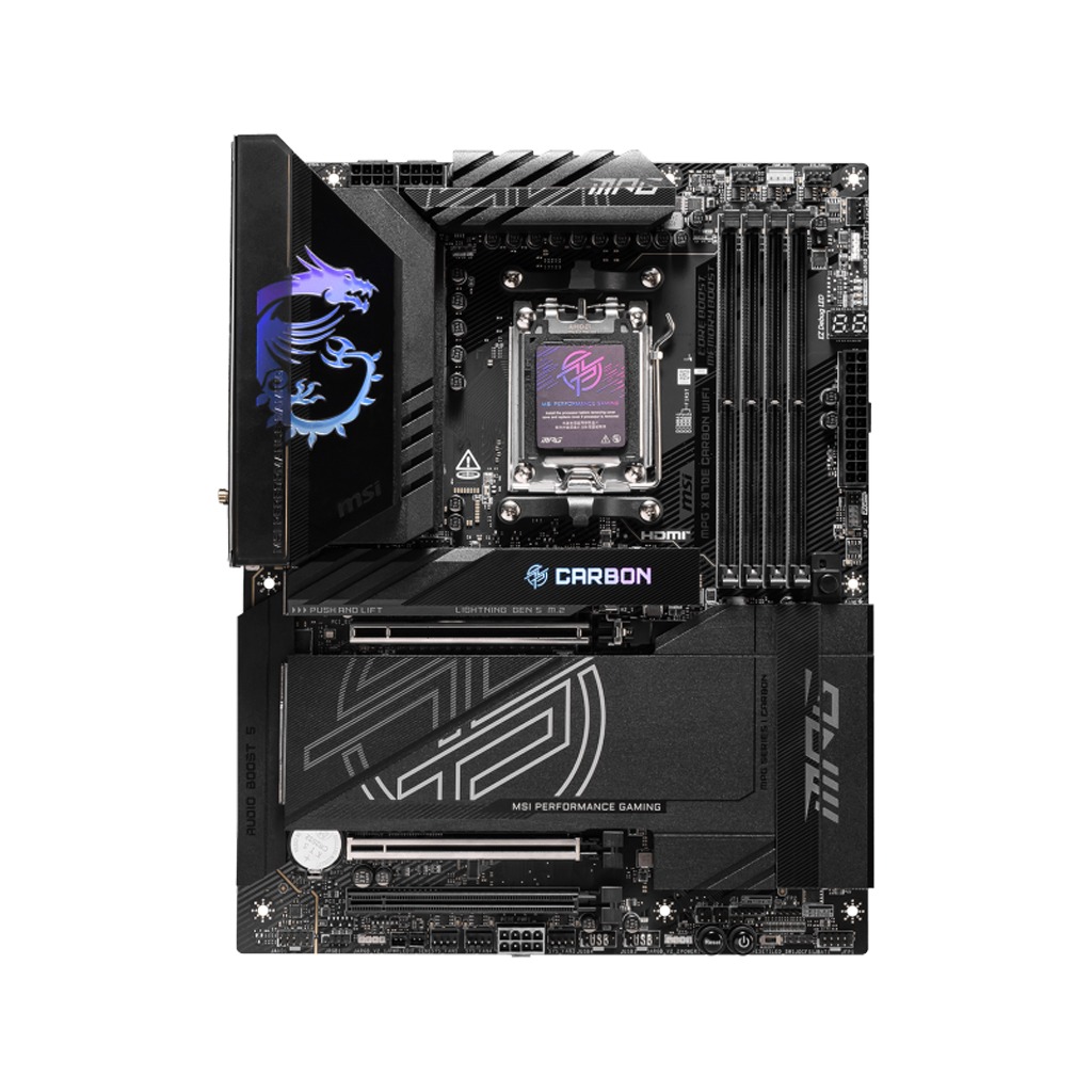 MSI AMD MPG X870E Carbon WIFI DDR5 Gaming MotherBoard