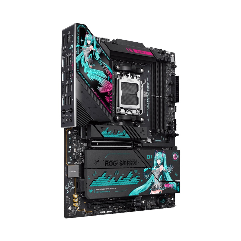 Asus AMD Rog Strix X870E-H Gaming WIFI7 DDR5 Hatsune Miku Edition MotherBoard