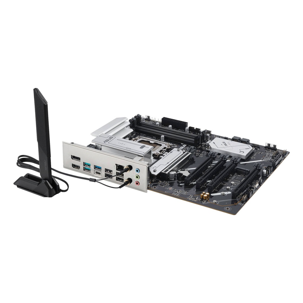 ASUS Prime B860-Plus WiFi LGA 1851 ATX Motherboard, Intel B860 Chipset, 4x DIMM DDR5 Slots, Up to 256GB Max Memory, 5x PCIe x16 Slots, 2x M.2 Slots, WiFi & BT Connectivity | 90MB1K50-M0EAY0