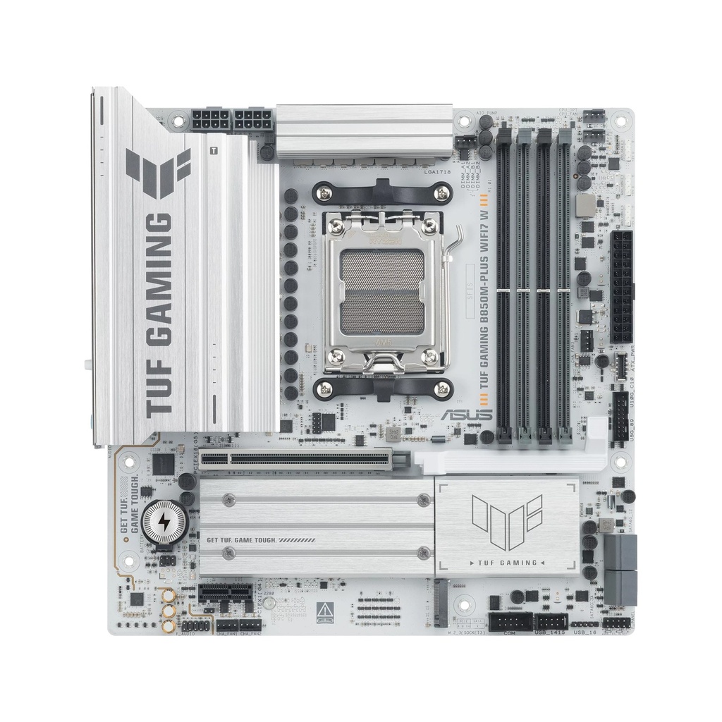 Asus AMD TUF Gaming B850M-PLUS WIFI7 Motherboard - White