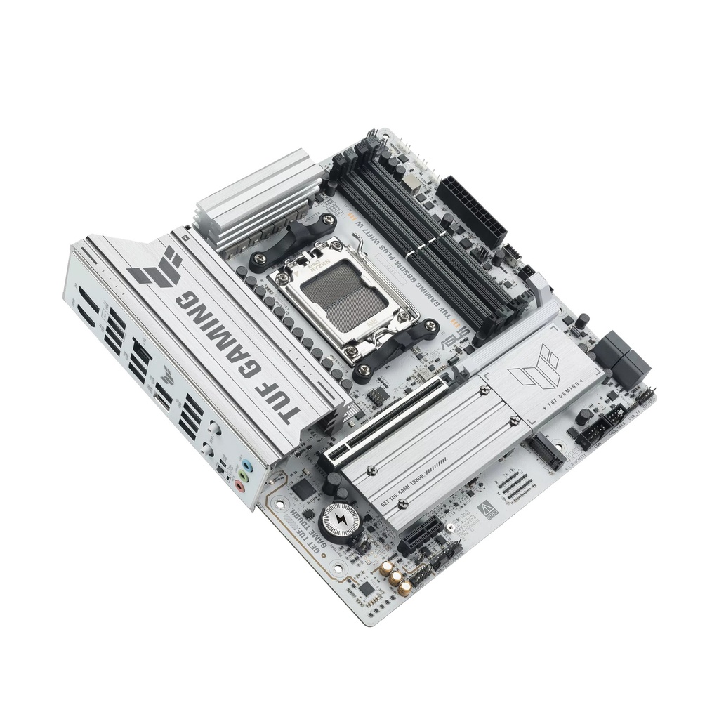 Asus AMD TUF Gaming B850M-PLUS WIFI7 Motherboard - White