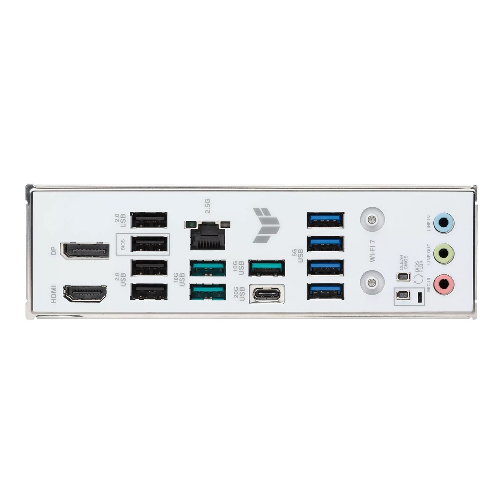 Asus AMD TUF Gaming B850M-PLUS WIFI7 Motherboard - White