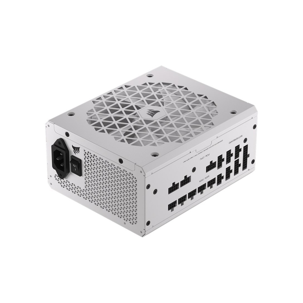 Corsair RMx Shift Series RM1000x 80PLUS GOLD Fully Modular 1000W ATX 3.0 PCIe 5.0 Power Supply - White