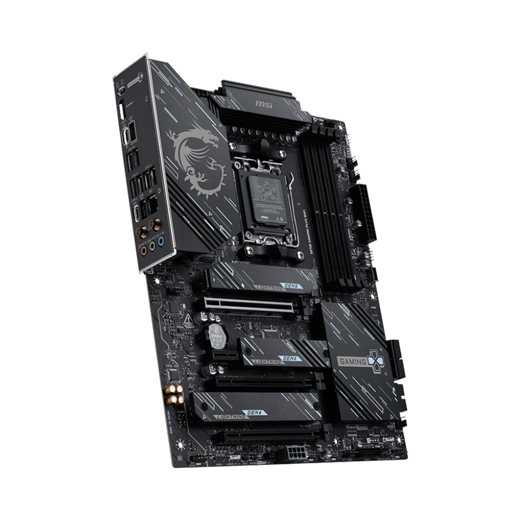 MSI X870E GAMING PLUS WIFI – ATX AM5 DDR5 Motherboard with WiFi 7, 5G LAN & PCIe 5.0 | 911-7E70-001