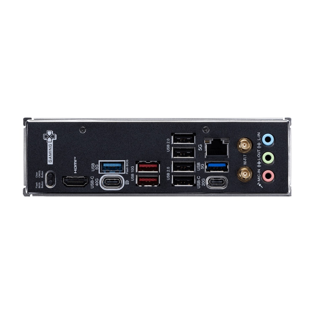 MSI X870E GAMING PLUS WIFI – ATX AM5 DDR5 Motherboard with WiFi 7, 5G LAN & PCIe 5.0 | 911-7E70-001