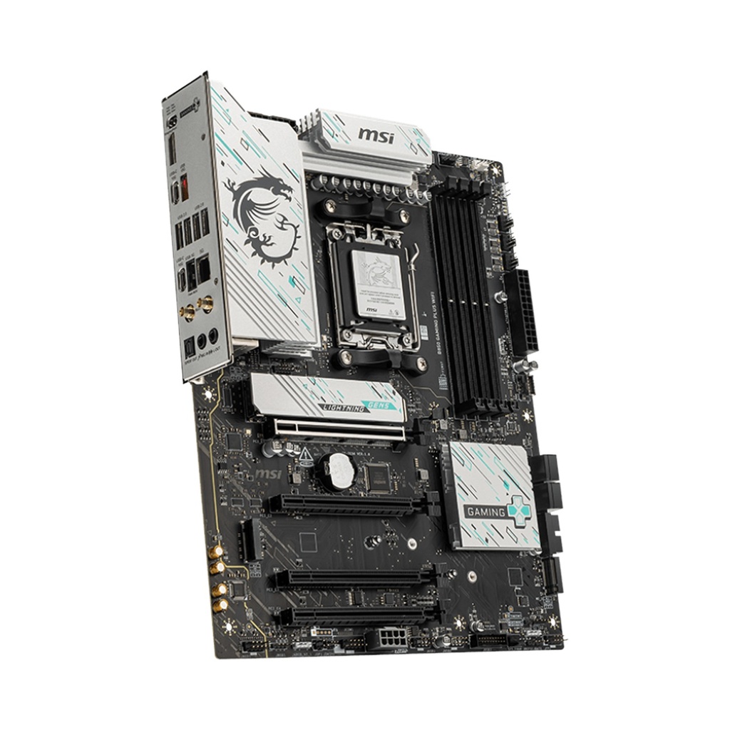 MSI B850 GAMING PLUS WIFI – ATX AM5 DDR5 Motherboard with PCIe 5.0, WiFi 7 & 5G LAN | 911-7E56-014