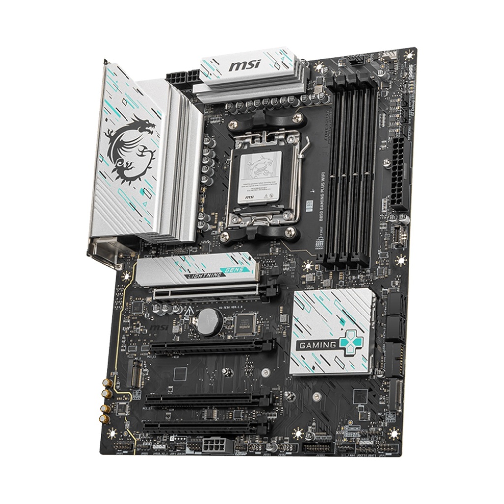 MSI B850 GAMING PLUS WIFI – ATX AM5 DDR5 Motherboard with PCIe 5.0, WiFi 7 & 5G LAN | 911-7E56-014