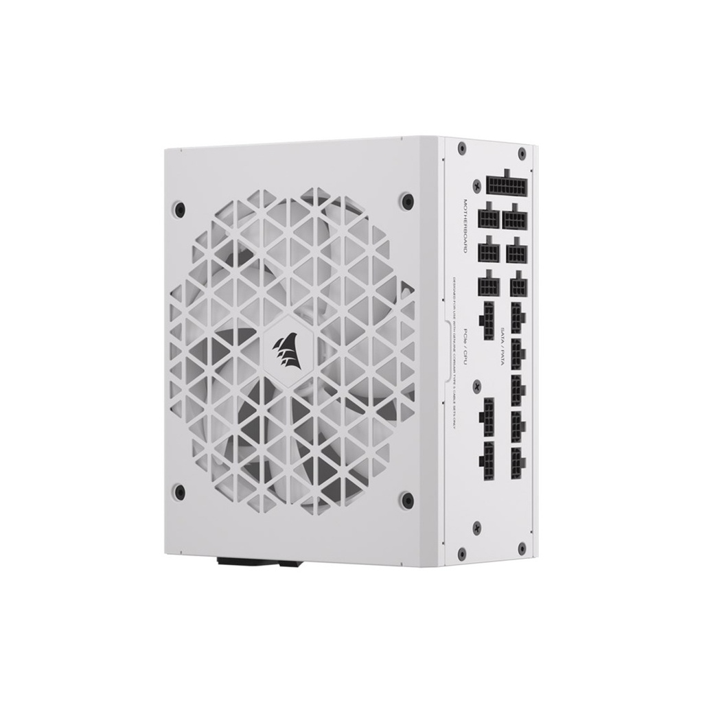 Corsair RMx Shift Series RM1000x 80PLUS GOLD Fully Modular 1000W ATX 3.0 PCIe 5.0 Power Supply - White