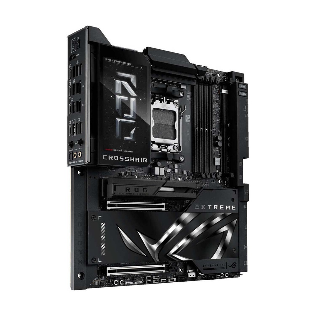 ASUS ROG Crosshair X870E Extreme AM5 E-ATX Motherboard, AMD X870E Chipset, 4x DDR5 DIMM Slots, 256GB Max Memory, x2 PCIe 5.0 x16 slots, 5 x M.2 Slots | 90MB1LB0-M0EAY0