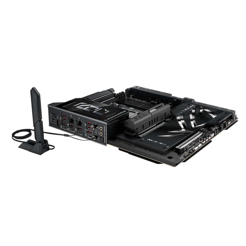 ASUS ROG Crosshair X870E Extreme AM5 E-ATX Motherboard, AMD X870E Chipset, 4x DDR5 DIMM Slots, 256GB Max Memory, x2 PCIe 5.0 x16 slots, 5 x M.2 Slots | 90MB1LB0-M0EAY0