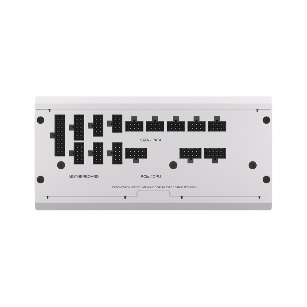 Corsair RMx Shift Series RM1000x 80PLUS GOLD Fully Modular 1000W ATX 3.0 PCIe 5.0 Power Supply - White