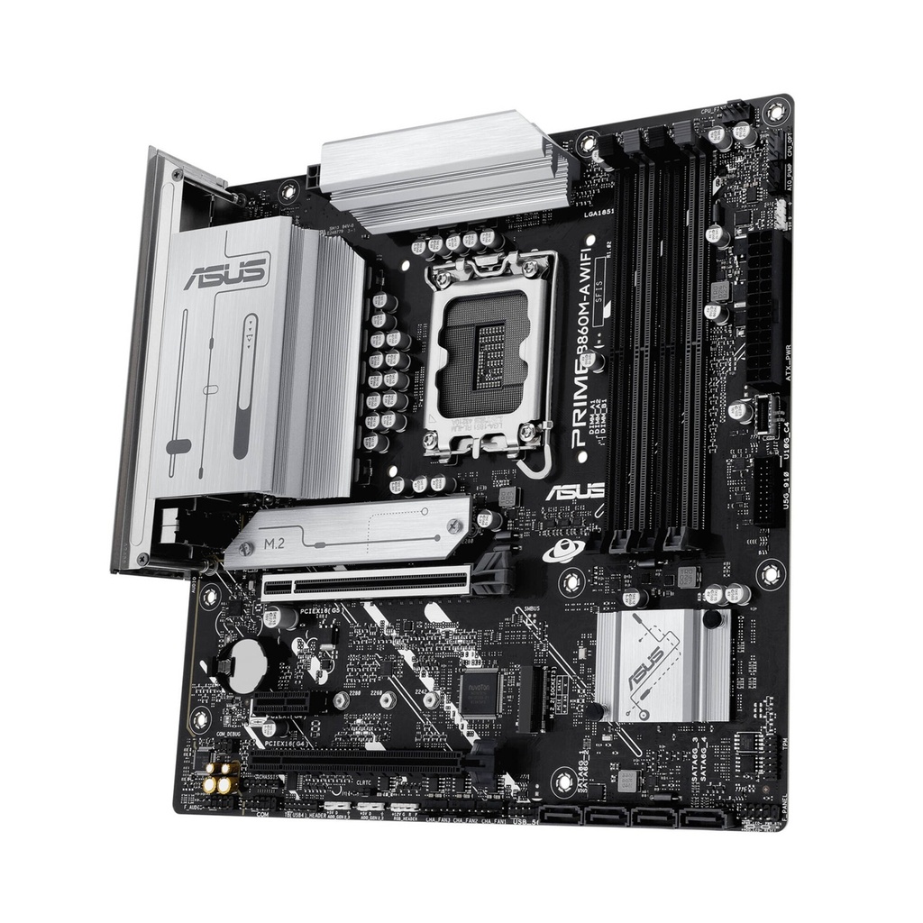 Asus Prime Intel Core Ultra B860M-A Wifi DDR5 Gaming Motherboard