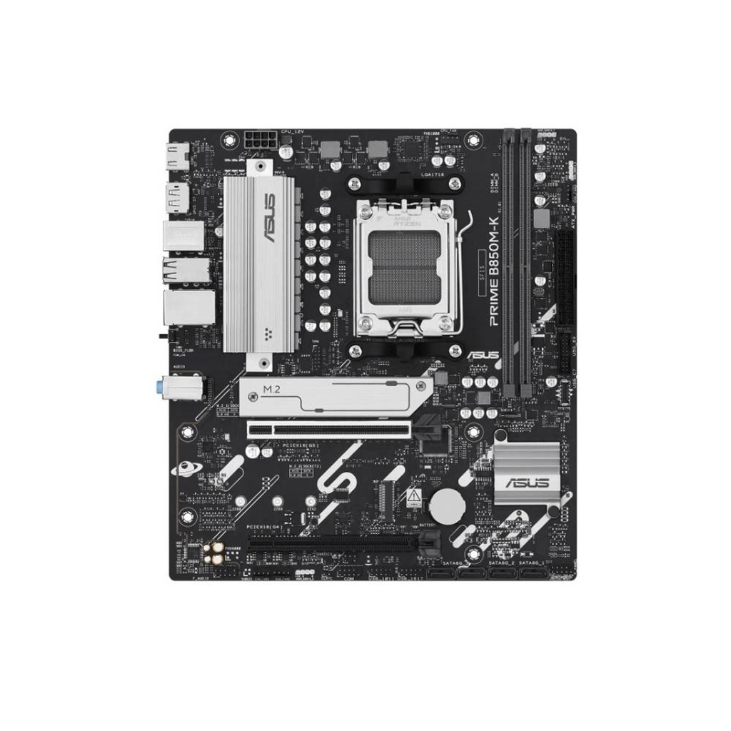 Asus Prime B850M-K PCIe 5.0 Ai PC Ready AMD DDR5 Gaming MotherBoard