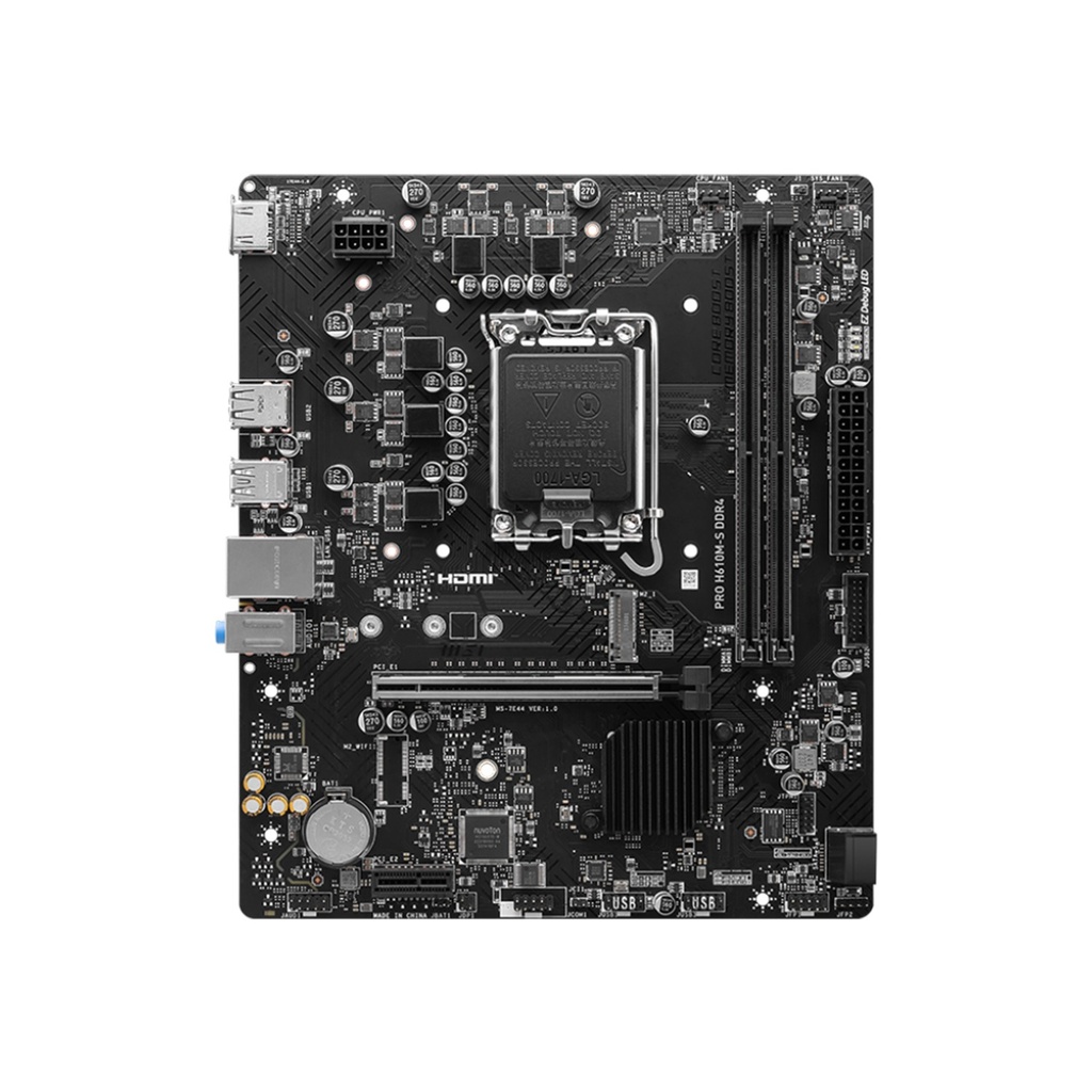 MSI PRO H610M-S DDR4 mATX Motherboard