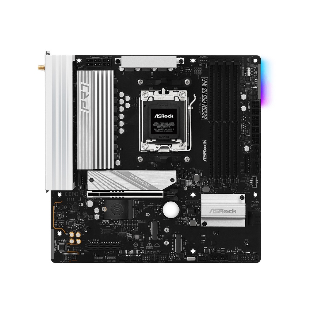 Asrock Pro Series B850M Pro RS Wifi PCIe 5.0 Gaming MotherBoard