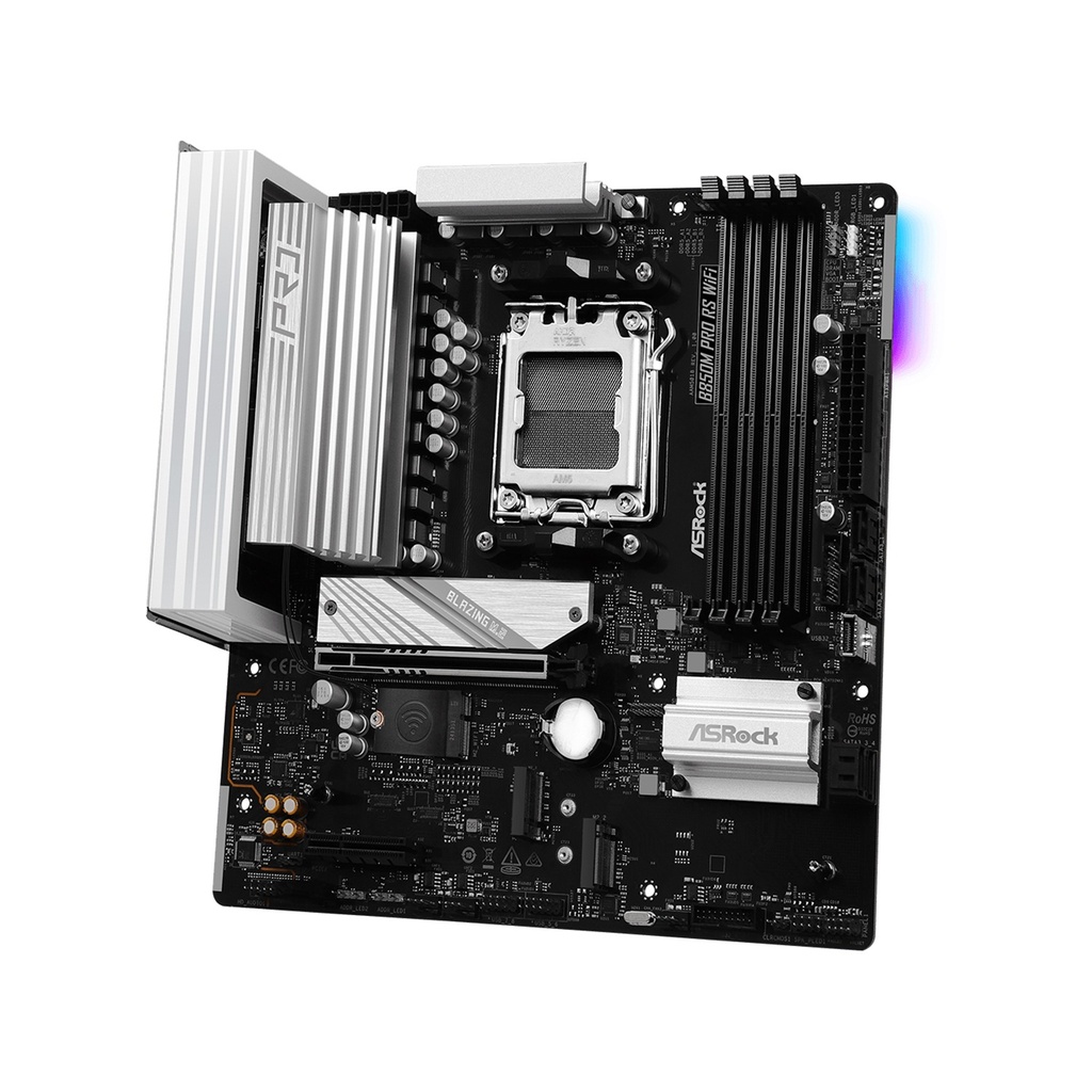 Asrock Pro Series B850M Pro RS Wifi PCIe 5.0 Gaming MotherBoard