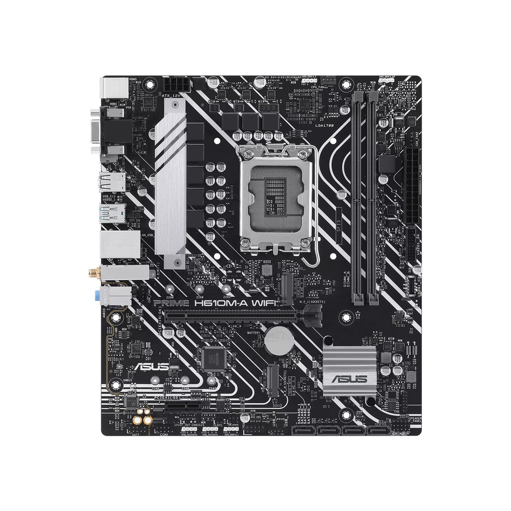 Asus Intel Prime H610M-A Wifi DDR5 Gaming MotherBoard