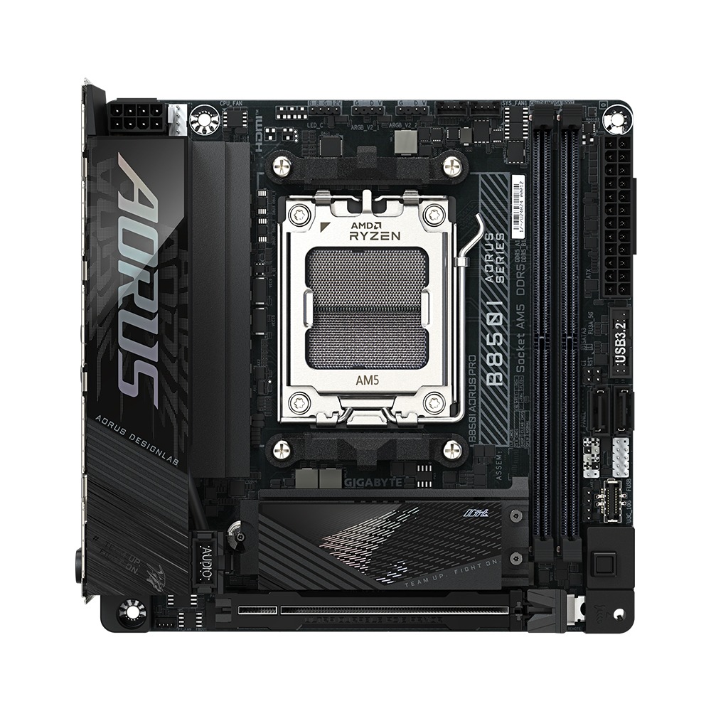 GigaByte B850I Aorus Pro Wifi7 AMD Ryzen PCIe 5.0 DDR5 Gaming Motherboard