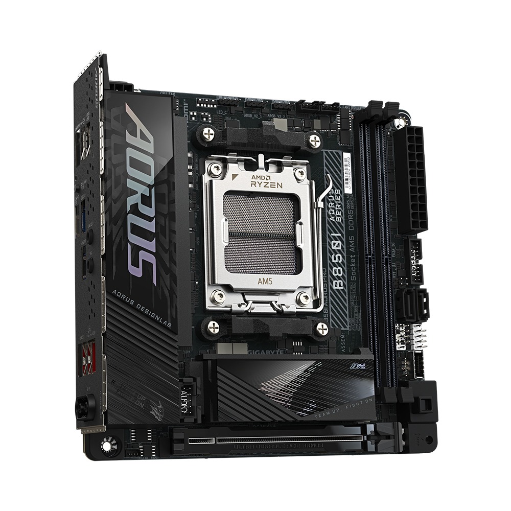 GigaByte B850I Aorus Pro Wifi7 AMD Ryzen PCIe 5.0 DDR5 Gaming Motherboard