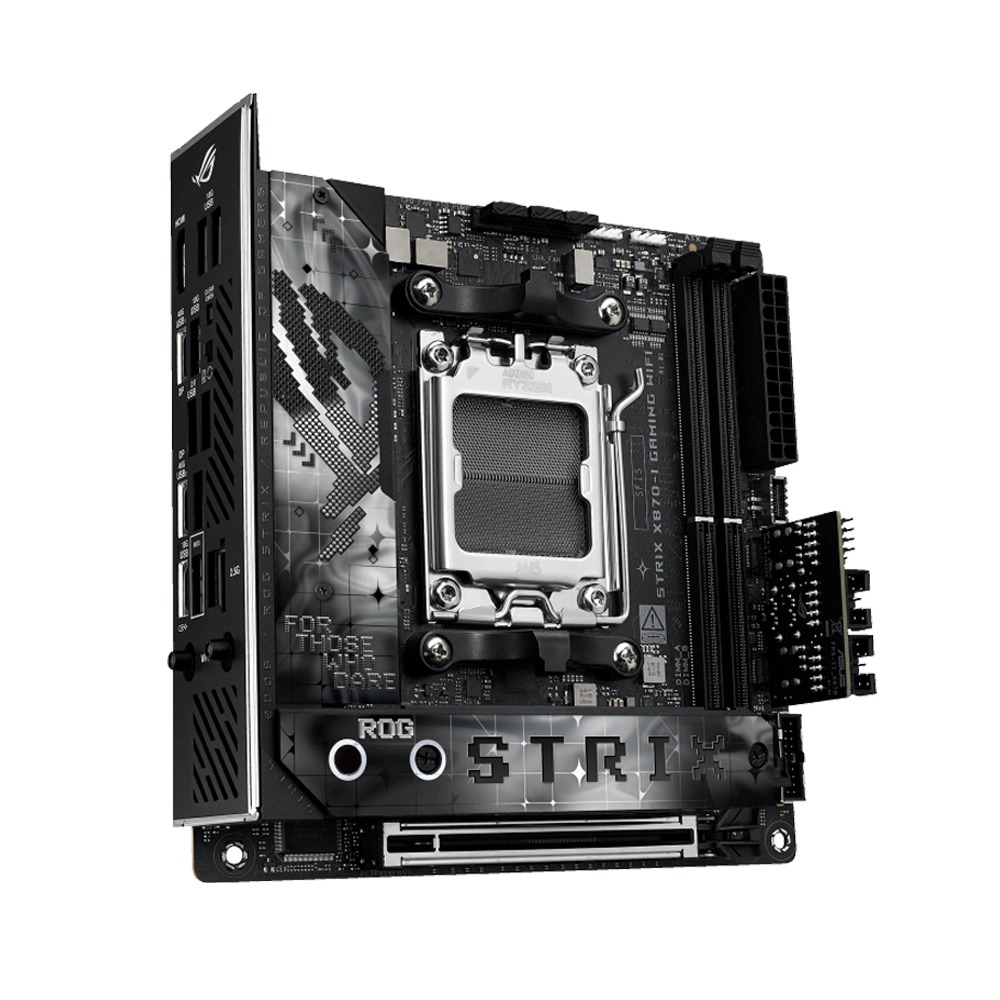 Asus Rog Strix X870-I Wifi 7 Ai Ready PCIe 5.0 DDR5 AM5 for AMD Ryzen Gaming MotherBoard
