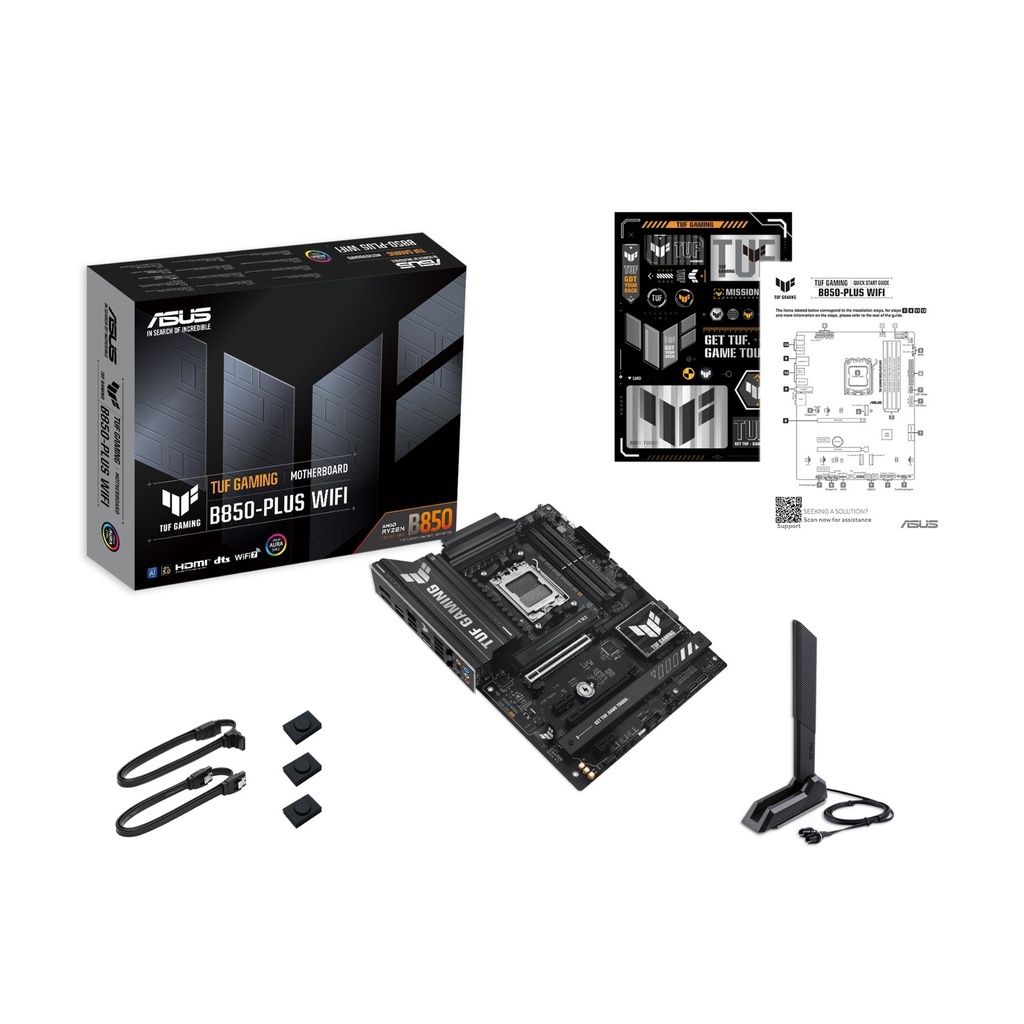 Asus Tuf Gaming B850-Plus AMD Ryzen WIFI 7 DDR5 Gaming MotherBoard