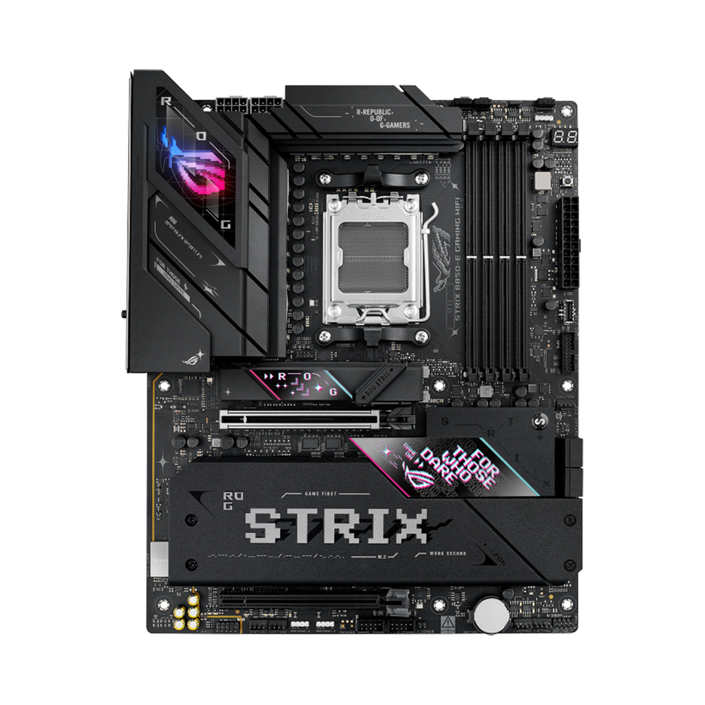 Asus ROG STRIX B850-E GAMING Wi-Fi 7 ATX Motherboard, AMD AM5 Socket, Aura Sync RGB lighting