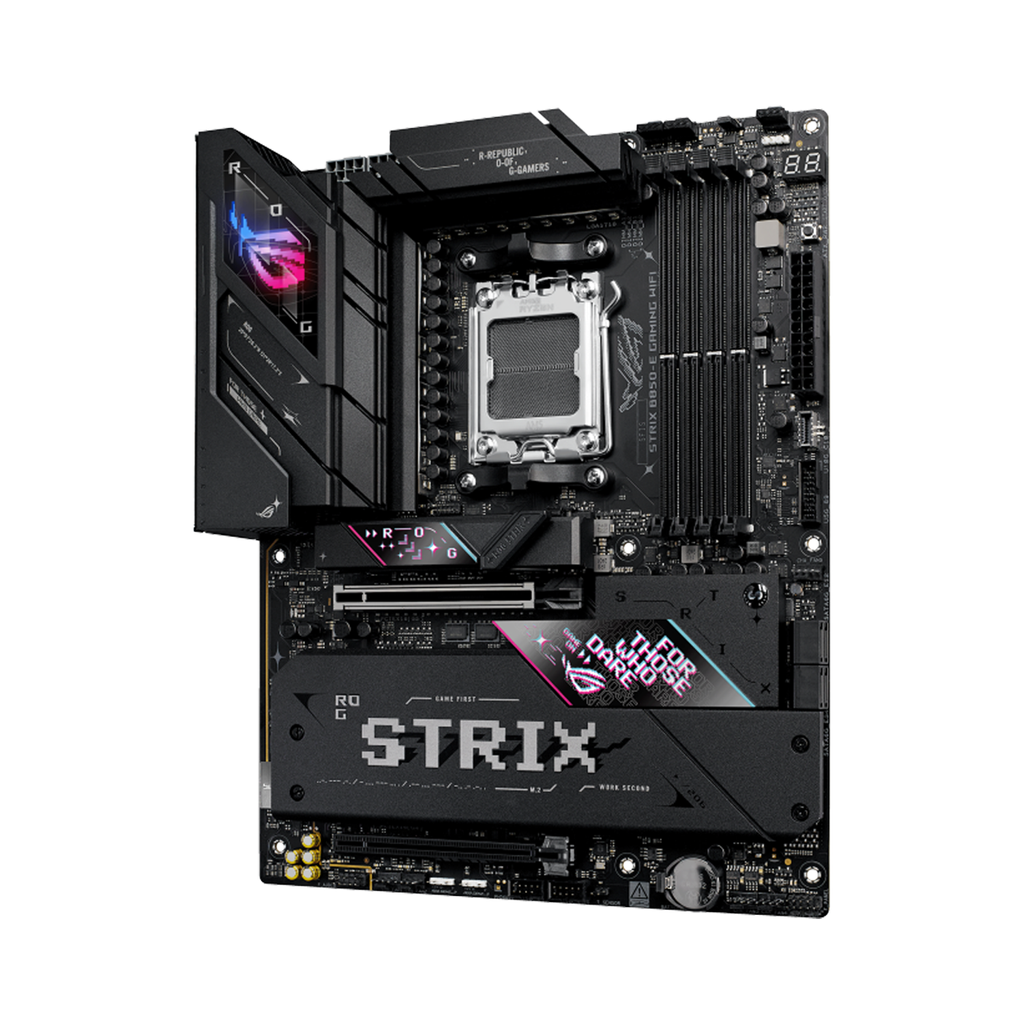 Asus ROG STRIX B850-E GAMING Wi-Fi 7 ATX Motherboard, AMD AM5 Socket, Aura Sync RGB lighting