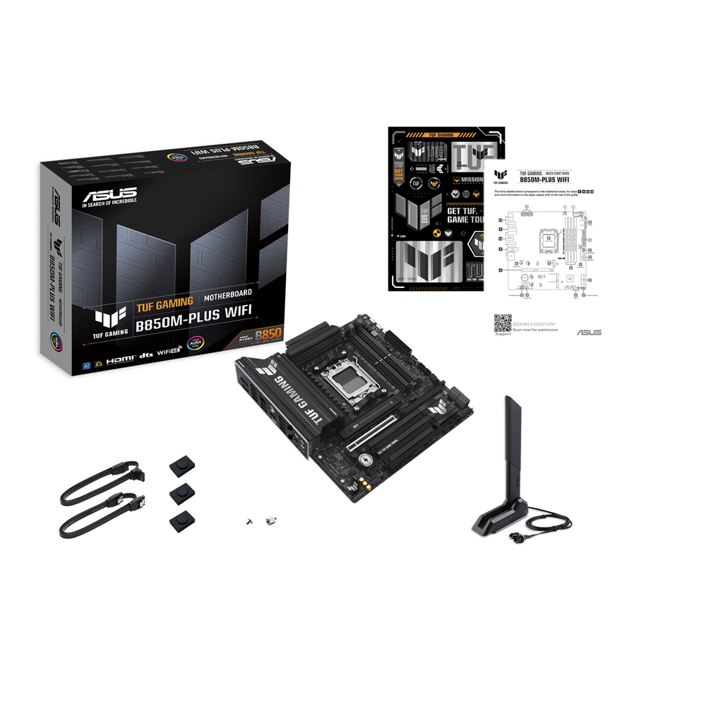 Asus Tuf Gaming B850M-Plus Wifi AMD Ryzen Gaming MotherBoard