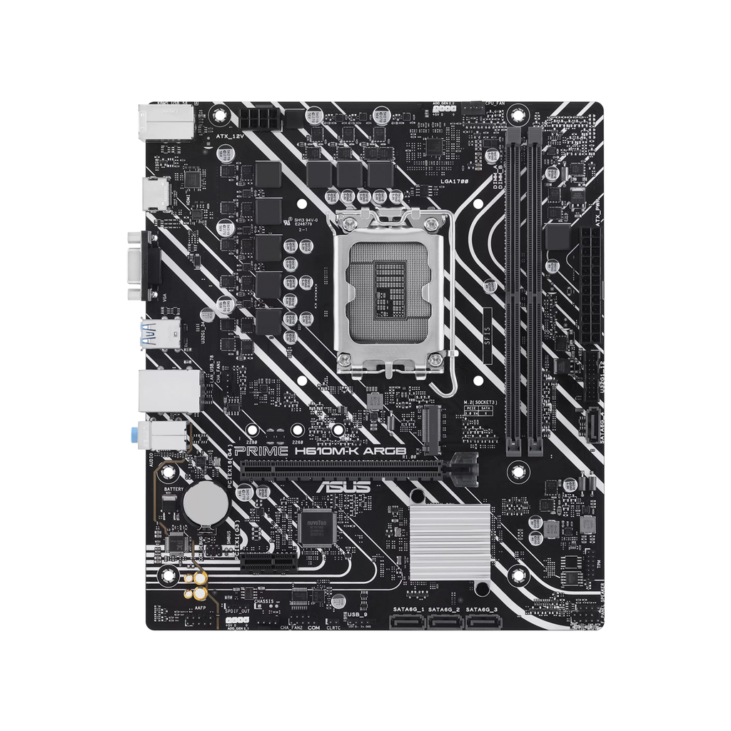 Asus Intel Prime H610M-K ARGB DDR5 MotherBoard