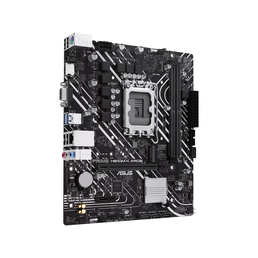 Asus Intel Prime H610M-K ARGB DDR5 MotherBoard