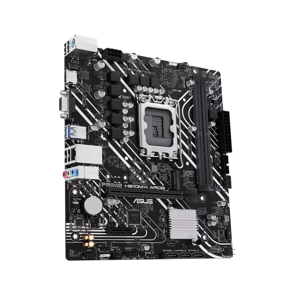 Asus Intel Prime H610M-K ARGB DDR5 MotherBoard