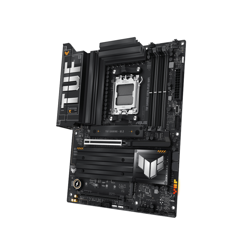 ASUS TUF GAMING X870-PLUS WIFI AM5 DDR5 ATX Motherboard - Black