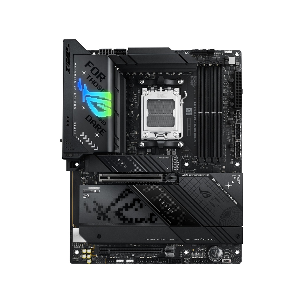 Asus Rog Strix X870-F AM5 AMD Ryzen Wi-Fi 7 Gaming Motherboard