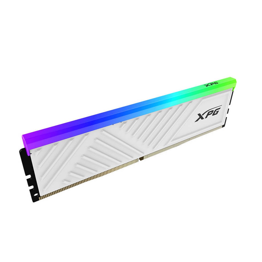 ADATA XPG SPECTRIX D35G 16GB (2x8GB) RGB DDR4 Desktop Memory Kit, 3600 MHz Clock Speed - White