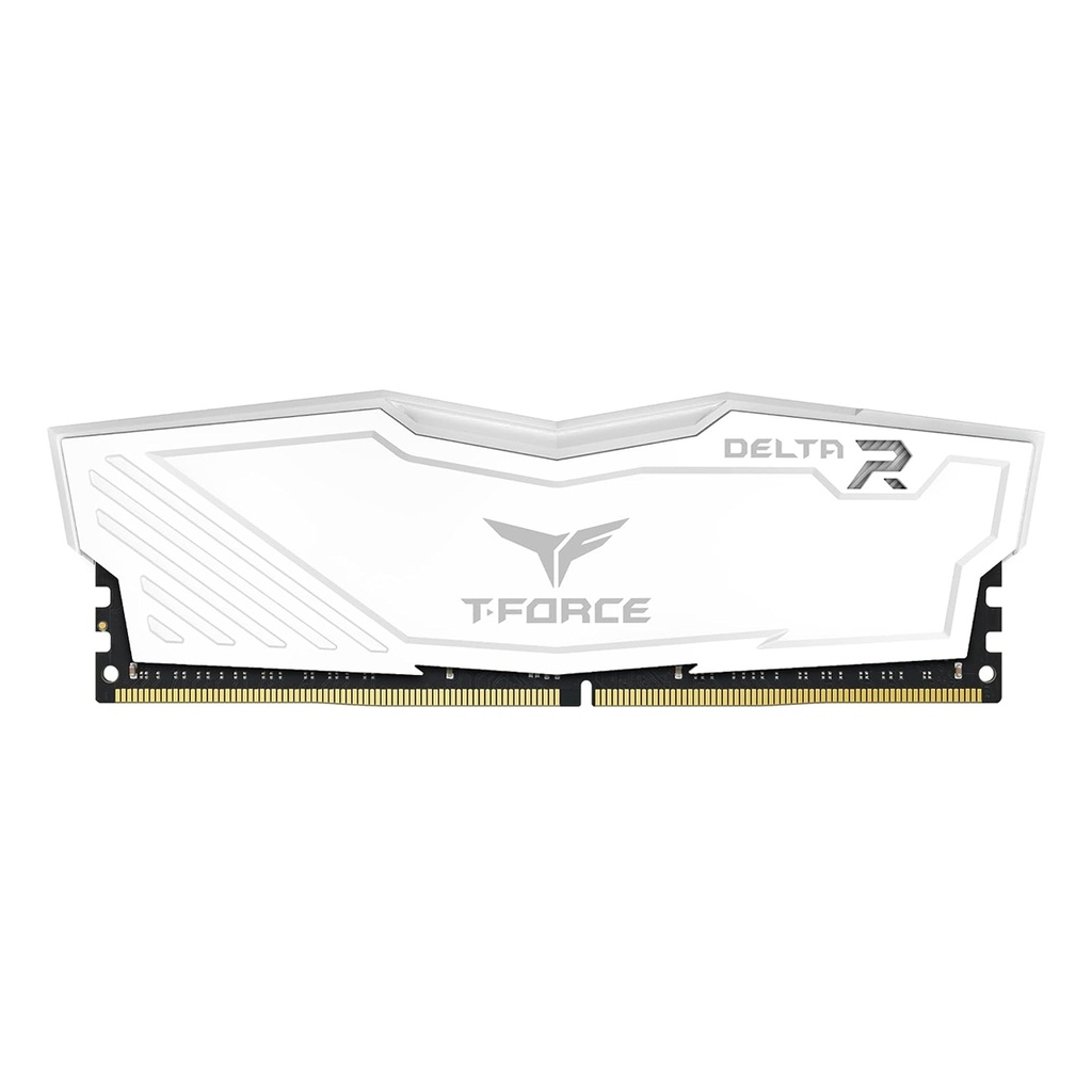 TeamGroup T-Force DELTA RGB 32GB (2x16GB) DDR4 3600MHz CL18 Memory Kit - White