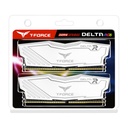 TeamGroup T-Force DELTA RGB 16GB (2x8GB) DDR4 3600MHz CL18 Memory Kit - White