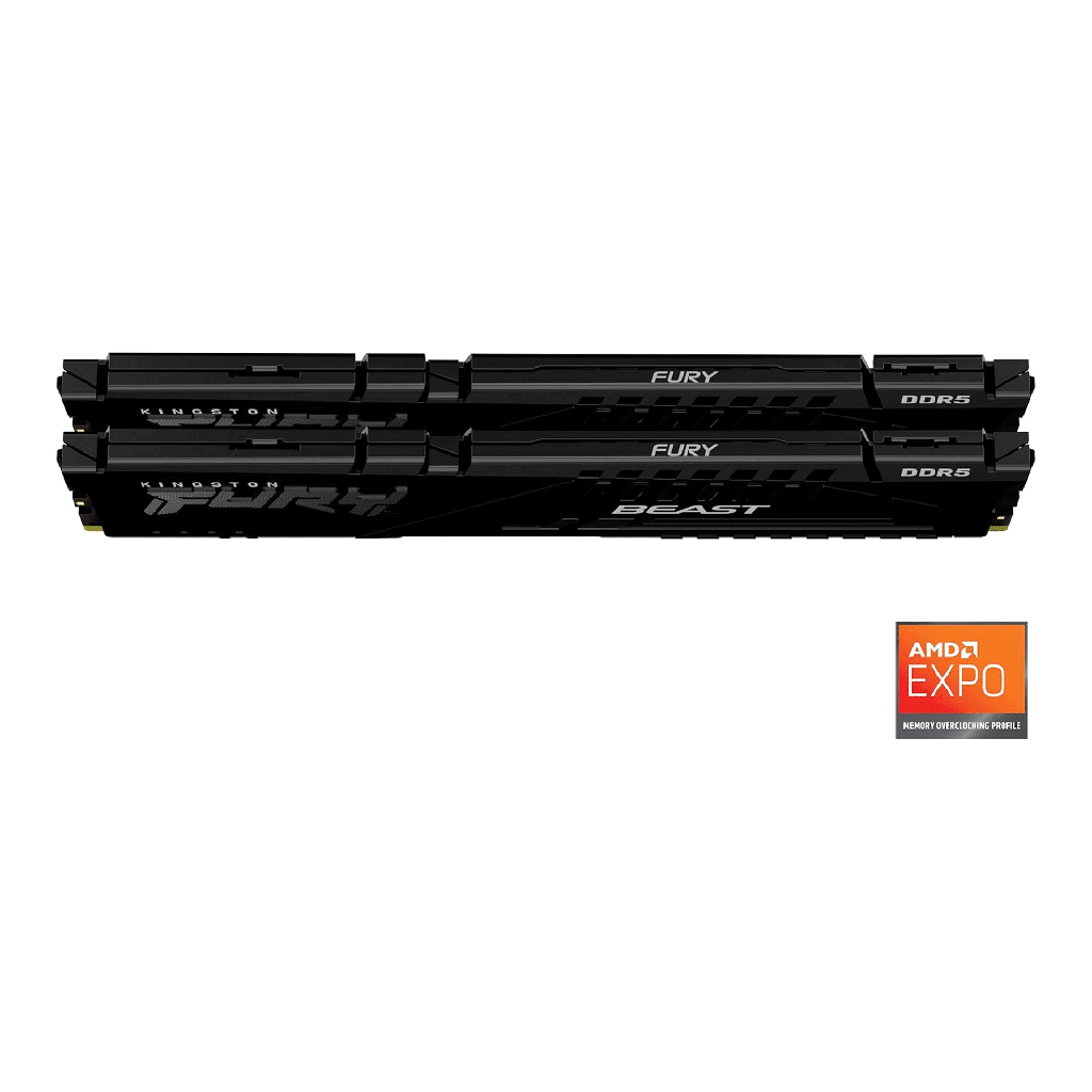 Kingston Fury Beast 32GB (2x16GB) DDR5 5600MT/s CL36 Memory Kit