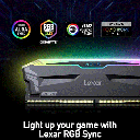 Lexar Ares RGB 32GB (2x16GB) DDR5 6800MHz CL34 Memory Kit - White