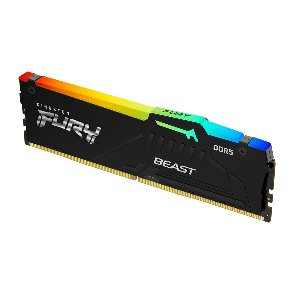 Kingston Fury Beast RGB 32GB (1 KIT 32GB) DDR5 6000MT/s CL36 Memory Kit