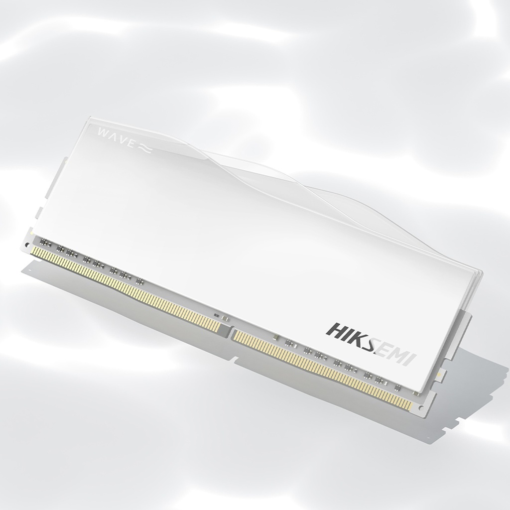 Hiksemi Wave RGB 8GB (1x8GB) DDR4 3600Mhz U-DIMM - White