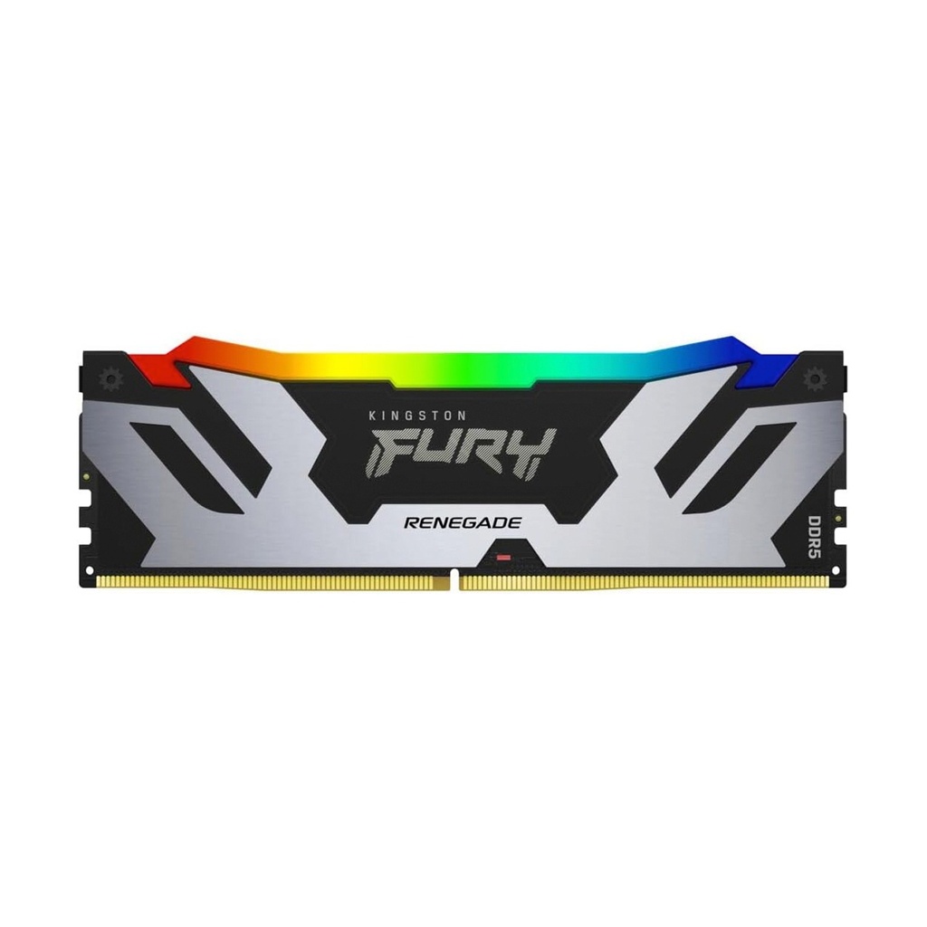 Kingston FURY Renegade RGB 64GB (2x32GB) DDR5 6400MT/s CL32 Memory Kit of 2 | KF564C32RSAK2-64