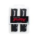 Kingston Fury Beast RGB 64GB (2x32GB) DDR5 6000MHz CL30 Memory Kit - Black | KF560C30BBAK2-64