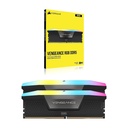 CORSAIR VENGEANCE® RGB 96GB (2x48GB) DDR5 DRAM 6800MT/s CL34,XMP Ready - Memory Kit — Black