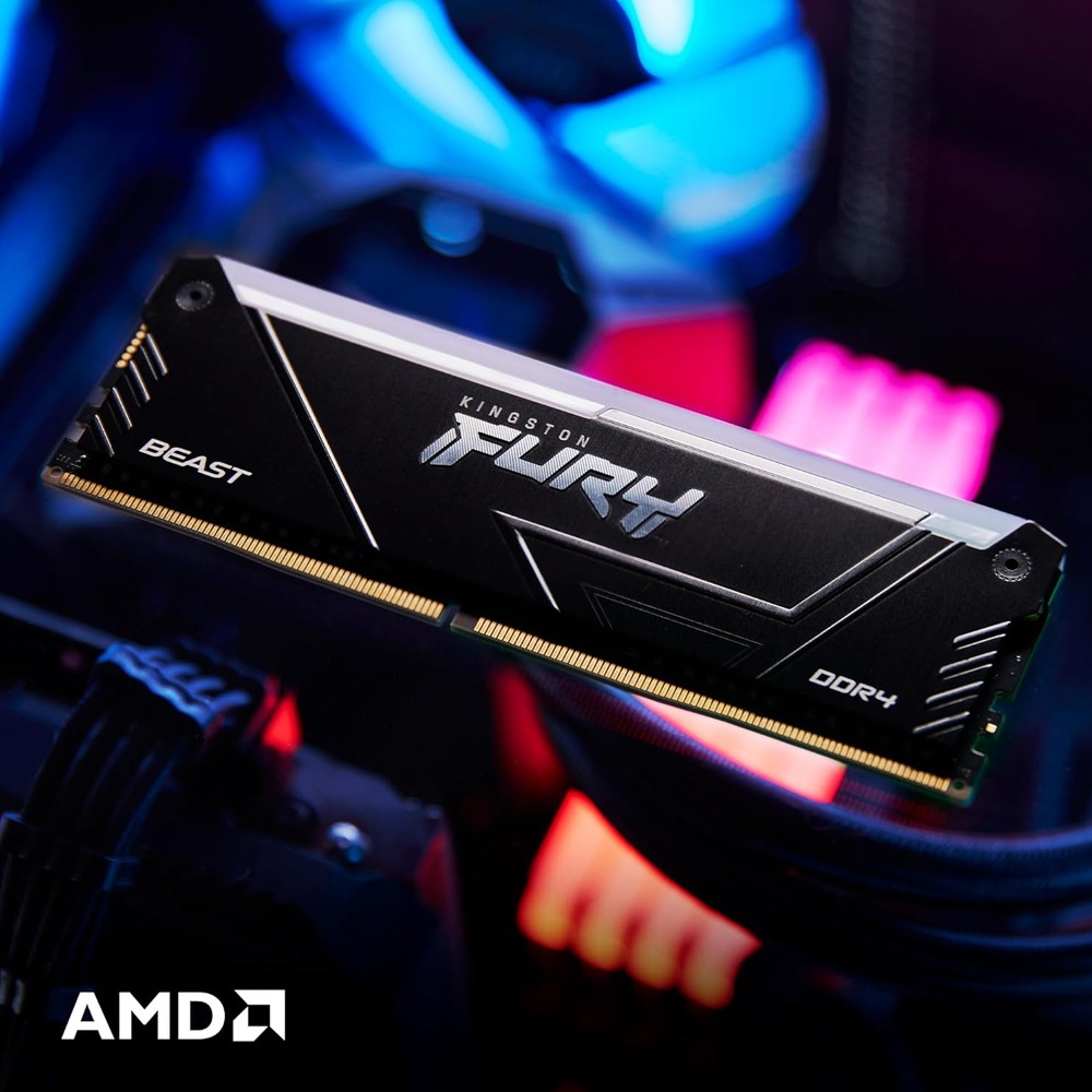 Kingston Fury Beast RGB 8GB DDR4 3200MHz CL16 Memory