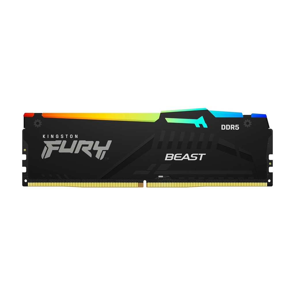 Kingston Fury Beast RGB 64GB (2x32GB) DDR5 6000MT/s CL36 Memory Kit