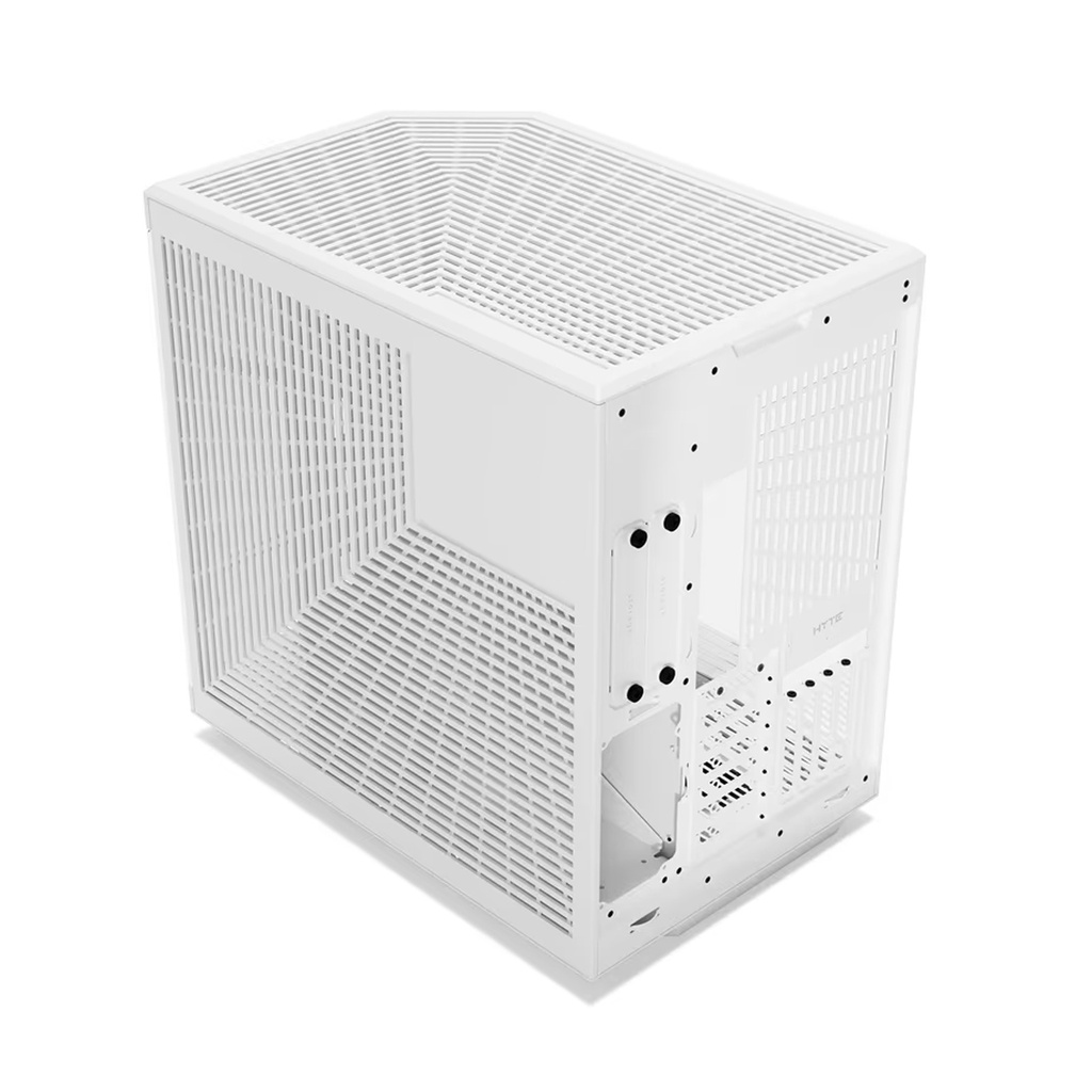 HYTE Y70 Mid Tower Two Panel Front & Left Side Tempered Glass Case without Fan - White